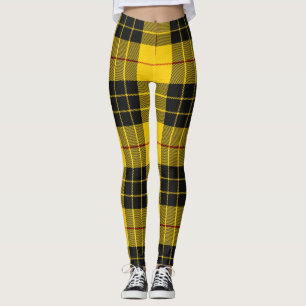 Legging Padrão de Xadrez do Clan Tartan da Escócia MacLe