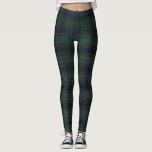 Legging Padrão de Xadrez do Tartan neozelandês