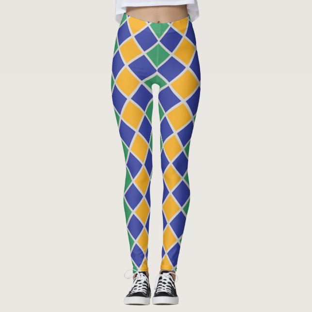 Legging Padrão Diamond #82 (Frente)