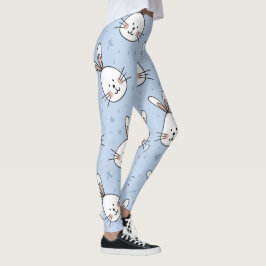 Legging Padrão do coelho coelho adorável