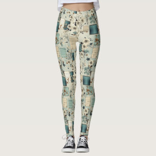 Legging Padrão do livro de páginas (2)