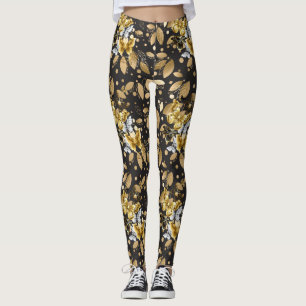 Legging Padrão do ouro 06.bw DGrey BG
