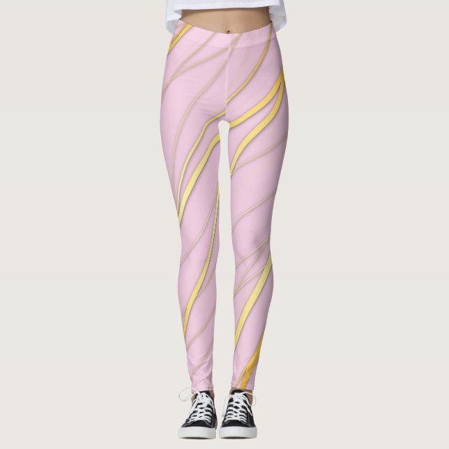 Legging Padrão do ouro 2 (Frente)