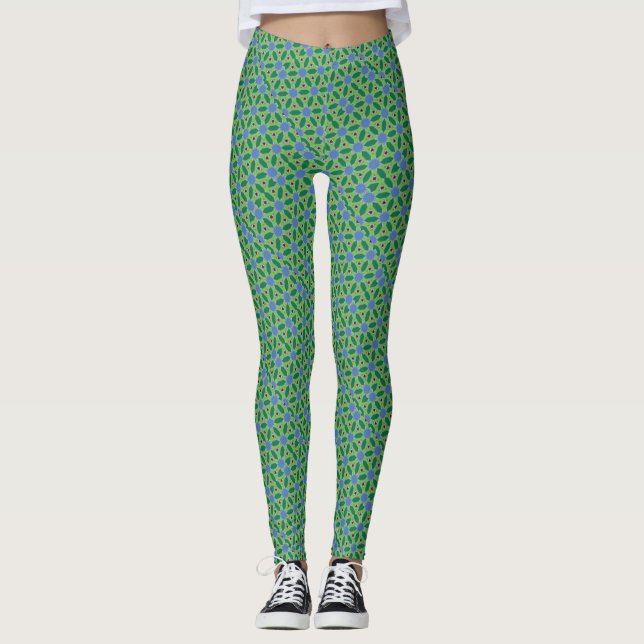Legging Padrão do Starburst (Frente)