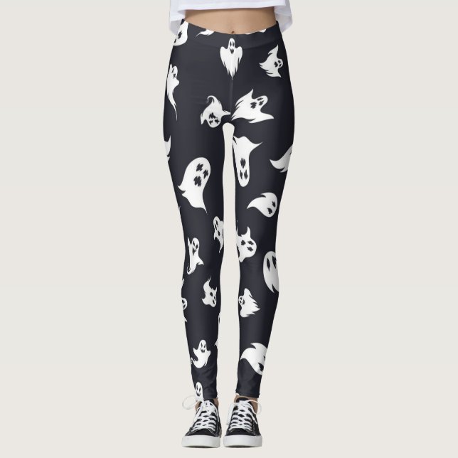 Legging padrão fantasma (Frente)