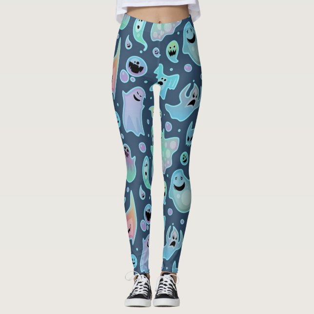 Legging padrão fantasma (Frente)