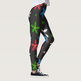 Legging Padrão Floral
