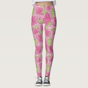 Legging Padrão Floral