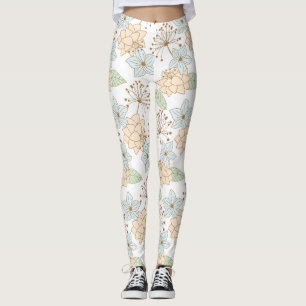 Legging Padrão floral