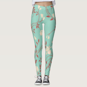 Legging Padrão Floral