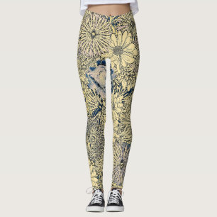 Legging Padrão Floral