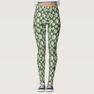 Legging Padrão Floral 3D 01.wx4.DGreen BG