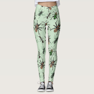 Legging Padrão Floral bonito