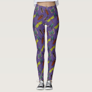 Legging Padrão Floral Único