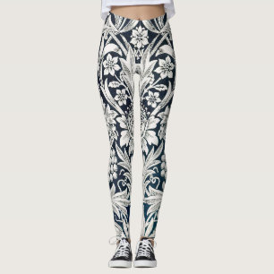 Legging Padrão Floral Vintage, William Morris