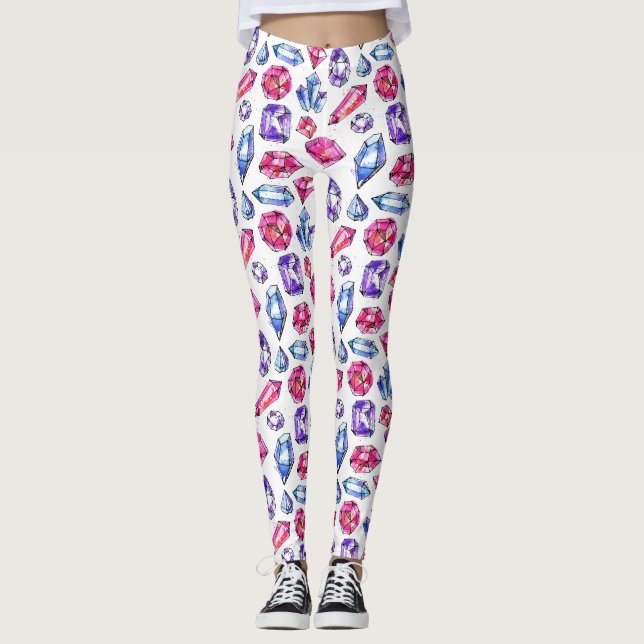 Legging Padrão Gem Cute (Frente)