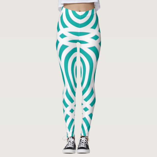 Legging Padrão Geométrico 20 (Frente)