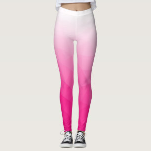 Legging Padrão Geométrico de Malha Geométrico com Gradient