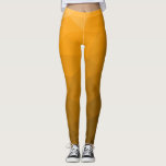 Legging Padrão geométrico do gradiente laranja Monograma<br><div class="desc">Um presente monograma para qualquer um. Personalize com seu nome e inicial personalizados. Padrão geométrico do gradiente laranja. Malha geométrica triangular com gradiente amarelo-alaranjado claro.</div>