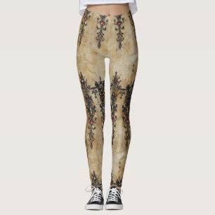 Legging Padrão Gótico de Renda Rubi Victoriano (3)