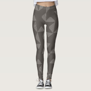 Legging Padrão gráfico geométrico simples, moderno e moder