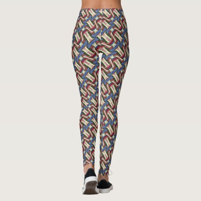 Legging Padrão incolor (Verso)