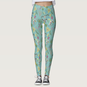 Legging Padrão irregular de Verão
