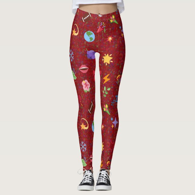 Legging padrão kawaii (Frente)