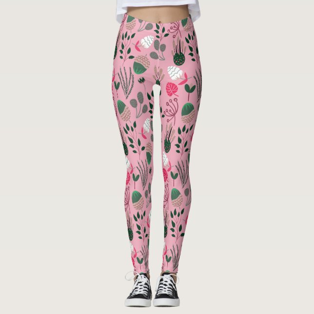 Legging Padrão legal de Verão (Frente)