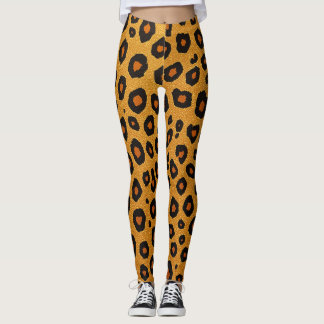Legging Padrão leopardo