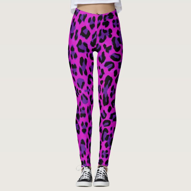 Legging Padrão leopardo (Frente)