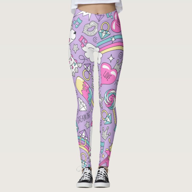 Legging Padrão Llama 1 (Frente)