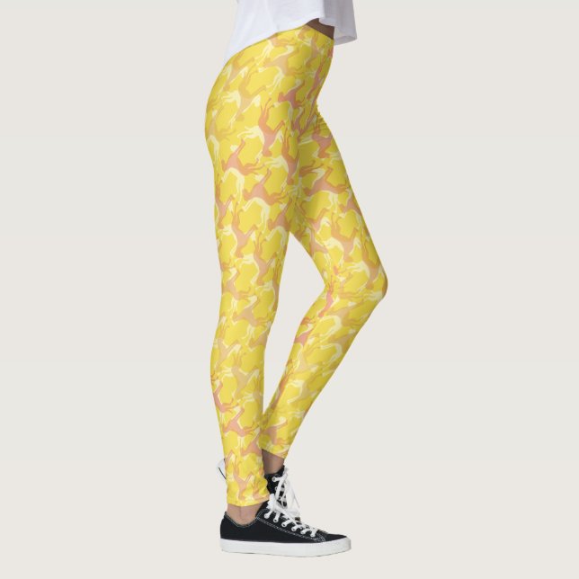 Legging Padrão Maluco do Dogue Alemão (Direita)