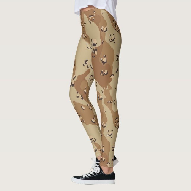 Legging Padrão Militar Desert Camouflage (Esquerda)