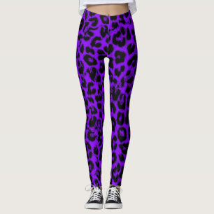 Legging Padrão moderno da pele do Leopardo #11