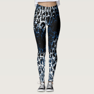 Legging Padrão moderno da pele do leopardo #34
