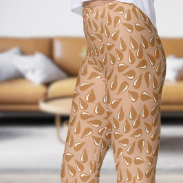 Legging Padrão Moderno de Tumbleweed Brown Flick