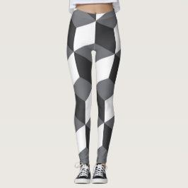 Legging Padrão moderno, simples e urbano de cubos arquitet