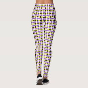 Legging padrão não binário - base branca C