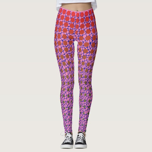 Legging Padrão Net 10.blue.wx4 rosa BG (Frente)