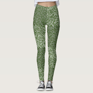 Legging Padrão numérico 01 b DGreen BG