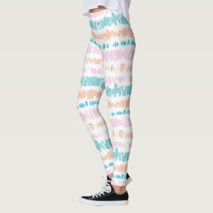 Legging Padrão Pastel Batik