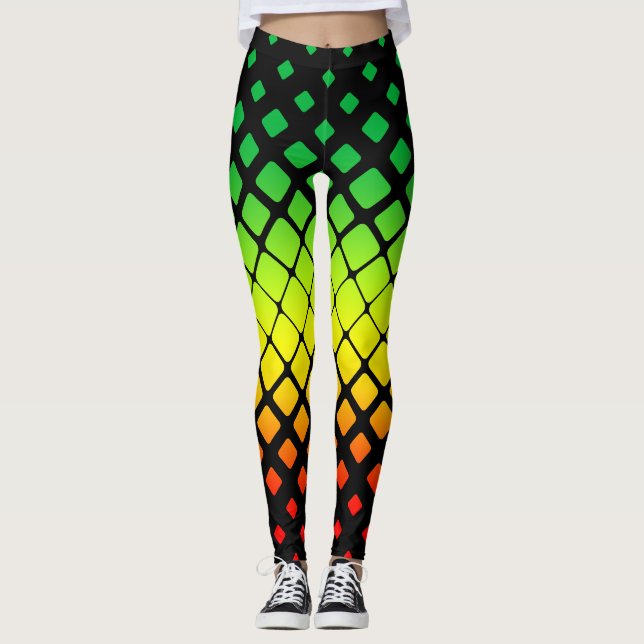 Legging Padrão rasta (Frente)