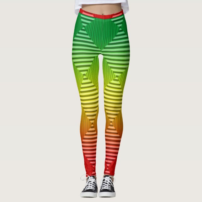 Legging Padrão rasta (Frente)