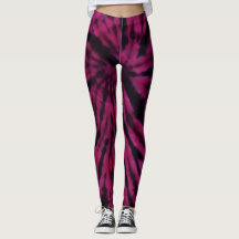 Padrão Retro Hippie Roxo Rosa Preto Tie-Dye