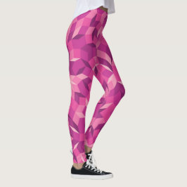 Legging Padrão Rosa