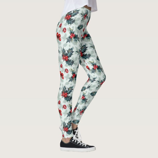 Legging Padrão sagrado de Natal (Direita)
