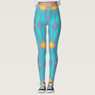 Legging Padrão sem falhas multicolores "Ratti_Creative_Art