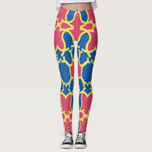 Legging Padrão sem falhas multicolores "Ratti_Creative_Art