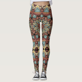 Legging Padrão sem falhas multicolores "Ratti_Creative_Art